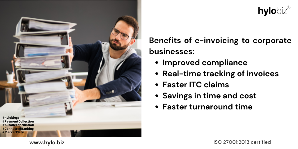 Image on e-Invoicing Benefits Corporate Businesses